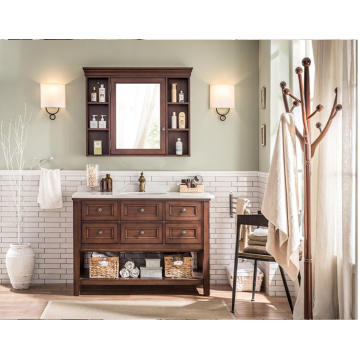 Hot Sale Modern Bathroom Furniture and New Design MDF Bathroom Vanity Hotel Vanity